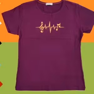 تیشرت سوپر پنبه دو سایزی