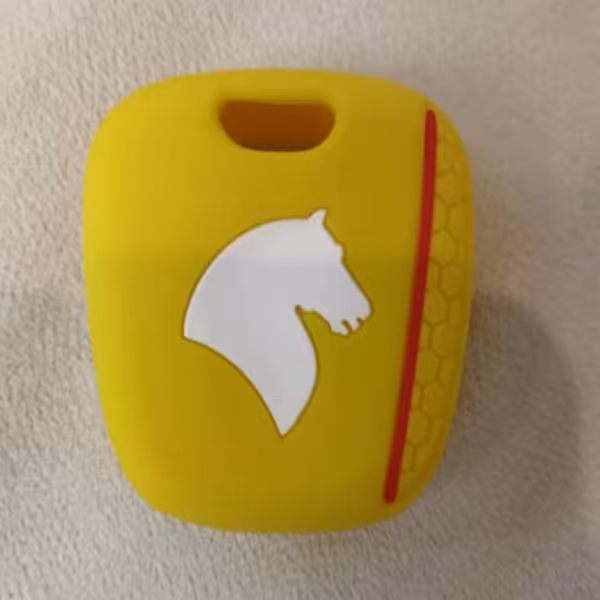 کاور ژله ای ریموت دنا عاج دار آبی کمرنگ