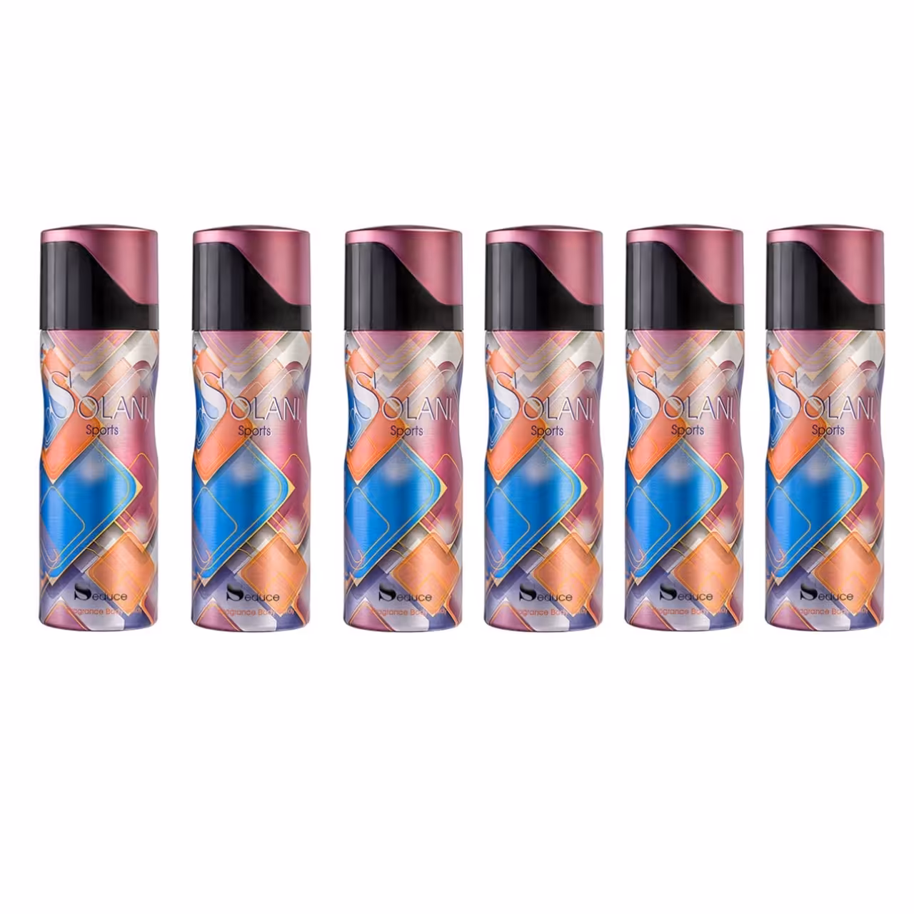 اسپری خوشبو کننده بدن سدیوس مدل سولانی اسپرت حجم 200 میلی لیتر مجموعه 6 عددی