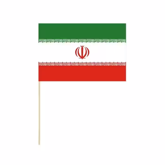پرچم کاغذی ایران (بسته 25 عددی)