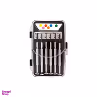 پیچ گوشتی ساعتی دو سو و چهارسو لایت (Light) مدل 1022 مجموعه 6 عددی