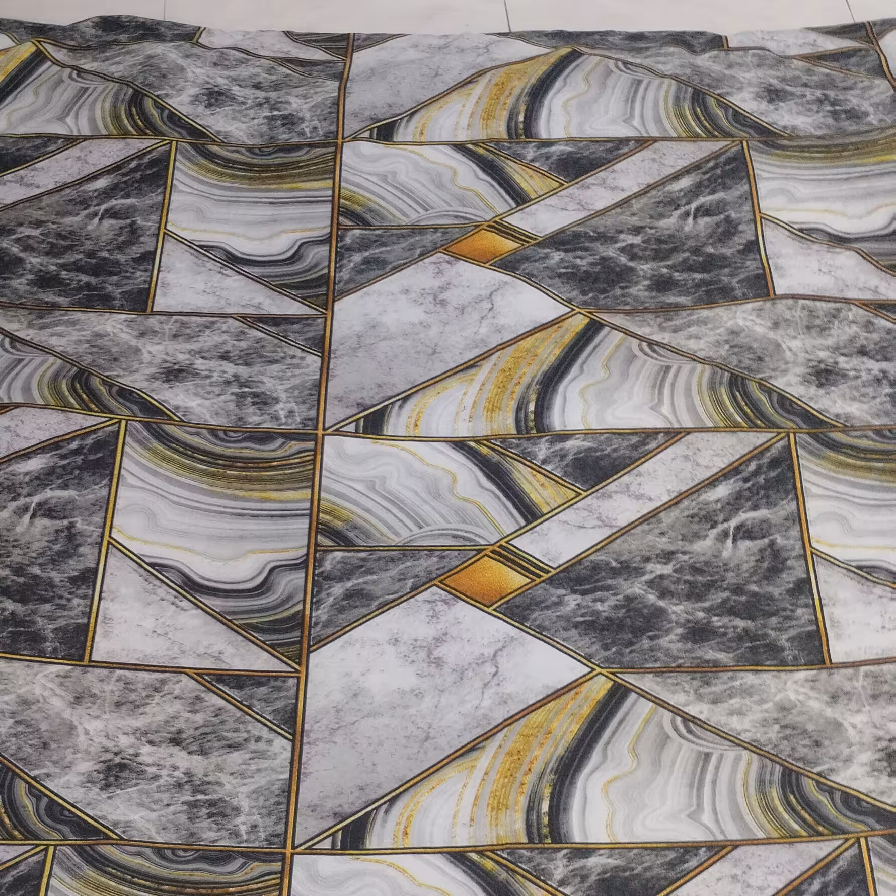 روتختی دونفره شیش تیکه طرح رنگ های ترکیبی ارسال رایگان 