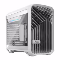 کیس فرکتال Torrent Nano White TG Clear Tint