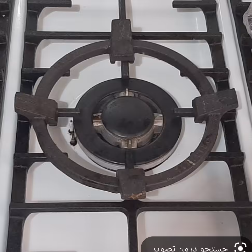 چدن یا پنجره چدنی اجاق گاز یا چدن زیر قابلمه سایز بزرگ جنس درجه یک