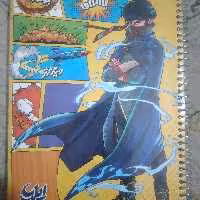 دفتر مشق 80 برگ سیمی مجلد  ایلیا  کمیکا