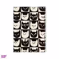 دفتر مشق 100 برگ بامبیلیپ طرح پترن گربه کد 1155677