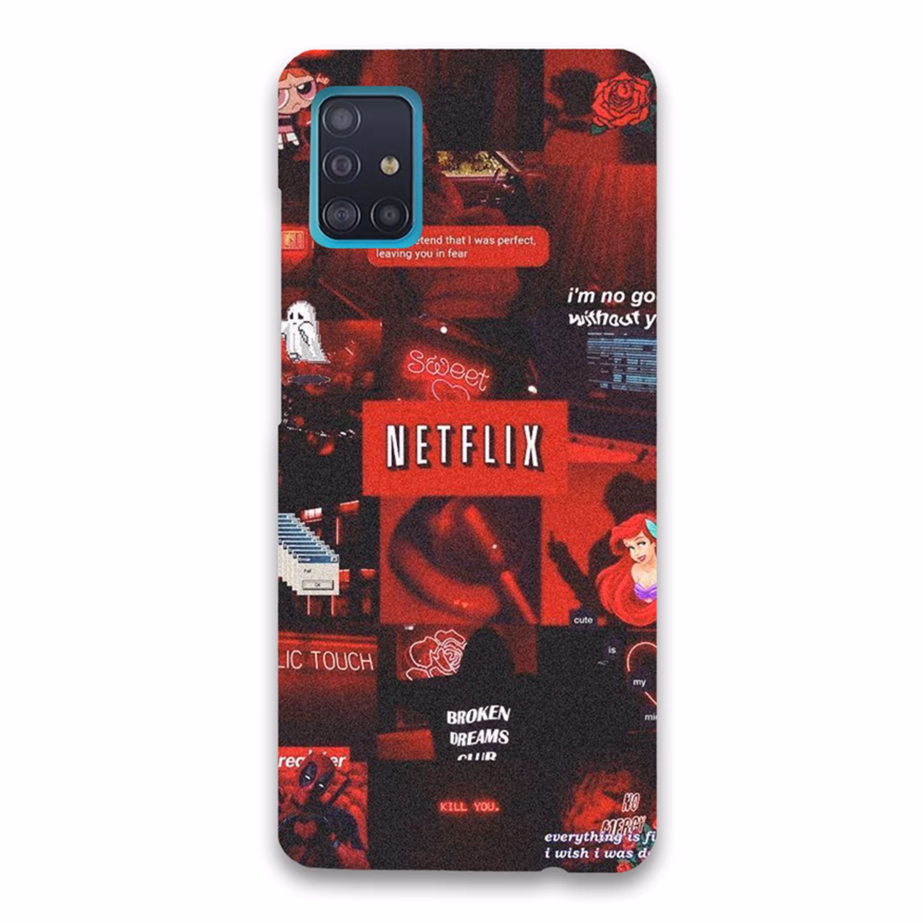 کاور طرح دار 186 مناسب برای گوشی سامسونگ a51  و a31