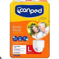 پوشک  شورتی بزرگسال جان پد Canped  ترکیه آنتی باکتریال ضد حساسیت سایز لارج 8عددی پوشینه 