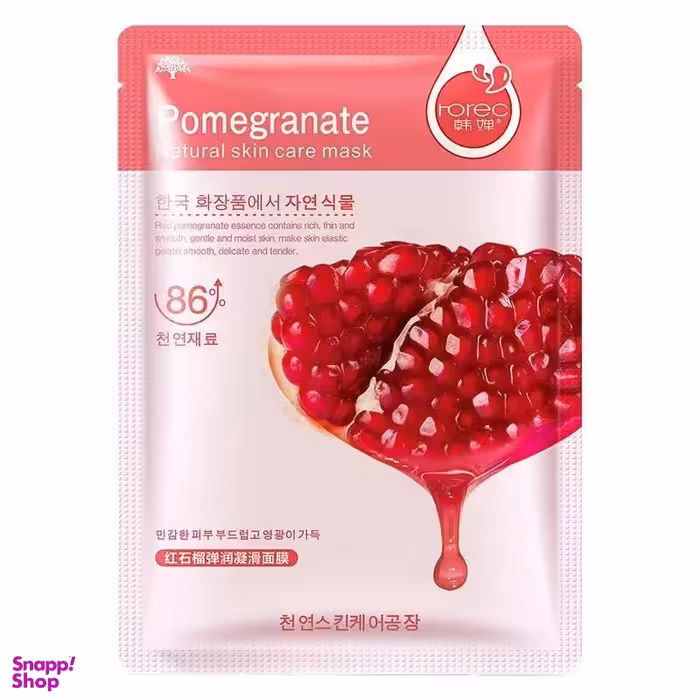 ماسک صورت رورک (Rorec) مدل انار حجم 30 میلی‌لیتر