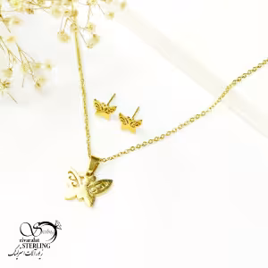 نیمست استیل طرح پروانه کد6368