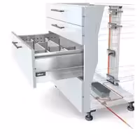 مجموعه وسایل کشو برقی بلوم  مدل SERVO DRIVE 2Drawer