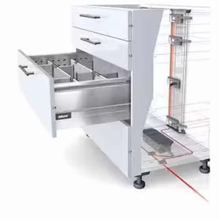 مجموعه وسایل کشو برقی بلوم  مدل SERVO DRIVE 2Drawer