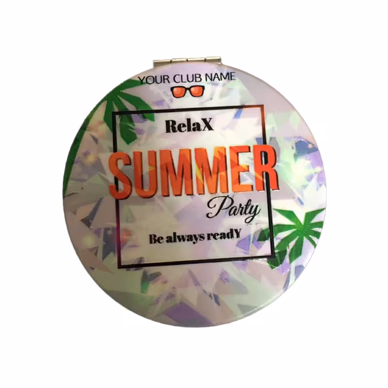 آینه جیبی مدل لبخند