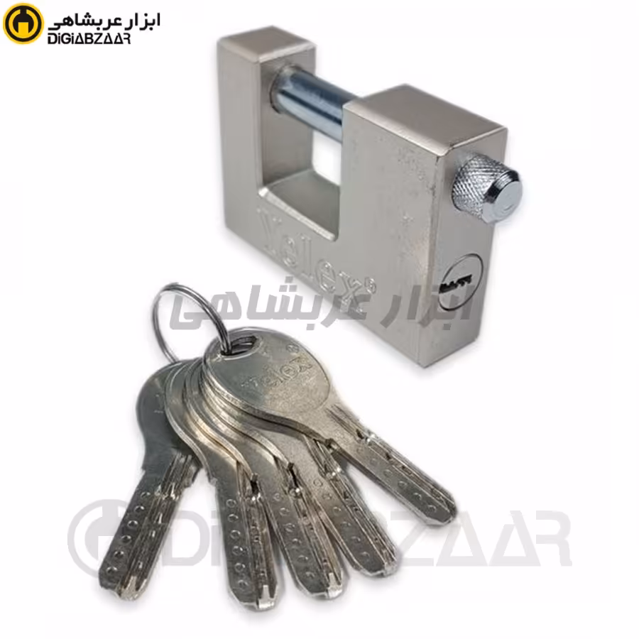 قفل کتابی 90 میلیمتری کلید کامپیوتری یلکس YELEX