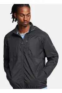 ژاکت ورزشی خاکستری مردانه زیپ S اورجینال Under Armour