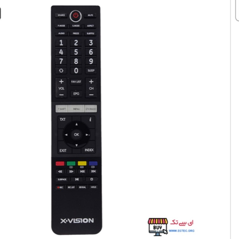 کنترل تلوزیون ایکس ویژن XVISION  کنترل ایکس ویژن XVISION