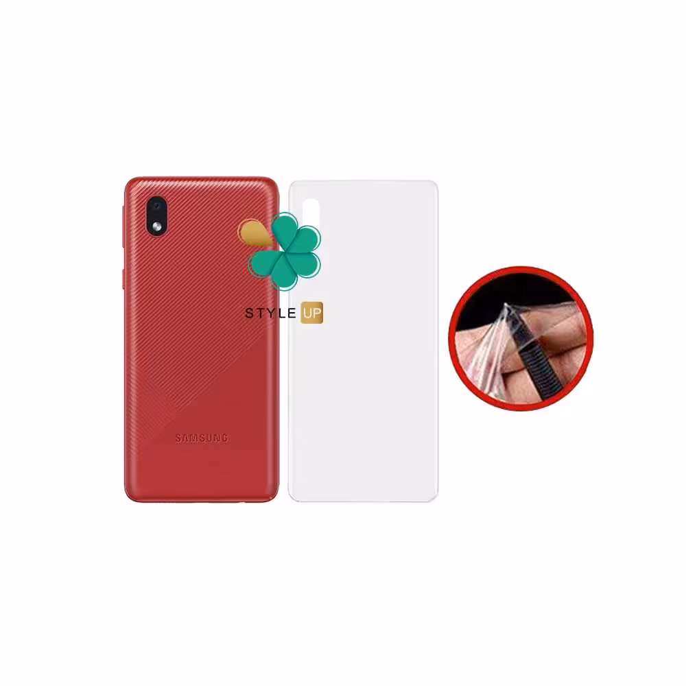 برچسب محافظ پشت گوشی سامسونگ Samsung Galaxy A01 Core مدل مات