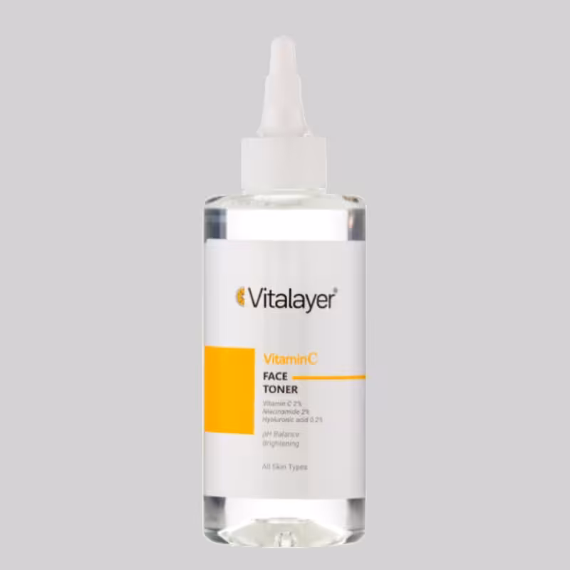 تونر صورت ویتالیر مدل ویتامین سی(Vitamin C) حجم 200 میلی لیتر