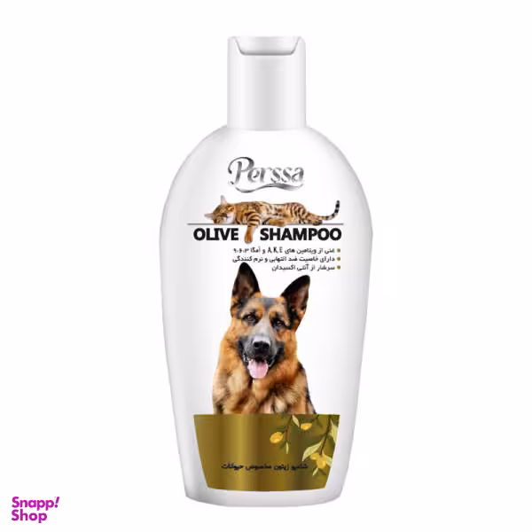 شامپو سگ و گربه پرسا مدل Olive وزن 500 گرم