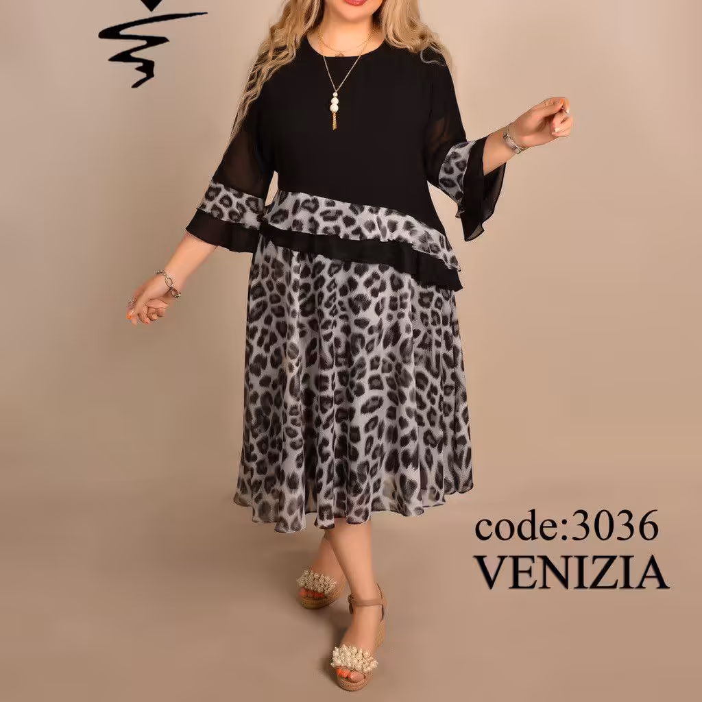 جنس حریر شیفون همراه آستری سه سایز 48 تا 62 قد 118