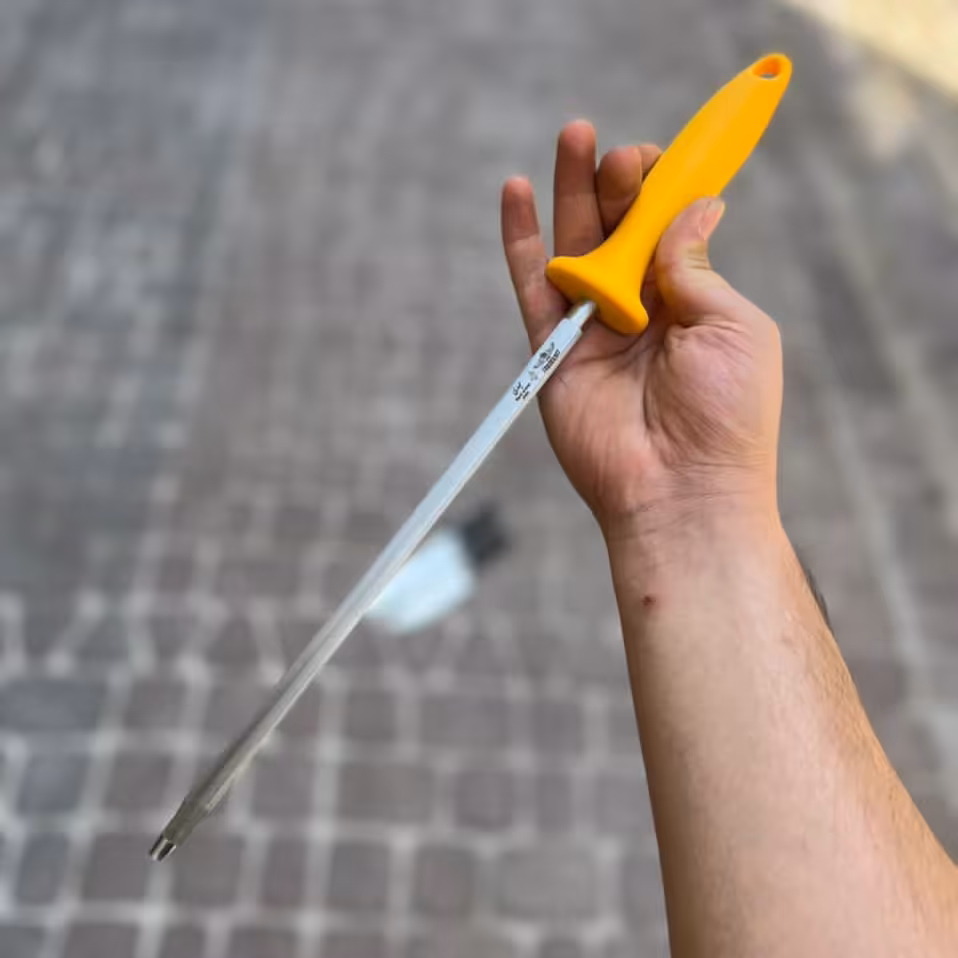 مصقل فولادی حیدری