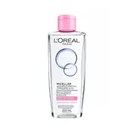 میسلار واتر مناسب پوست خشک و حساس مدل Sensitive Skin لورآل 200 میل