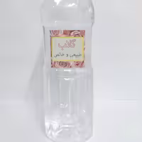 گلاب خانگی درجه یک با کیفیت (خالص و طبیعی) بطری یک لیتری 