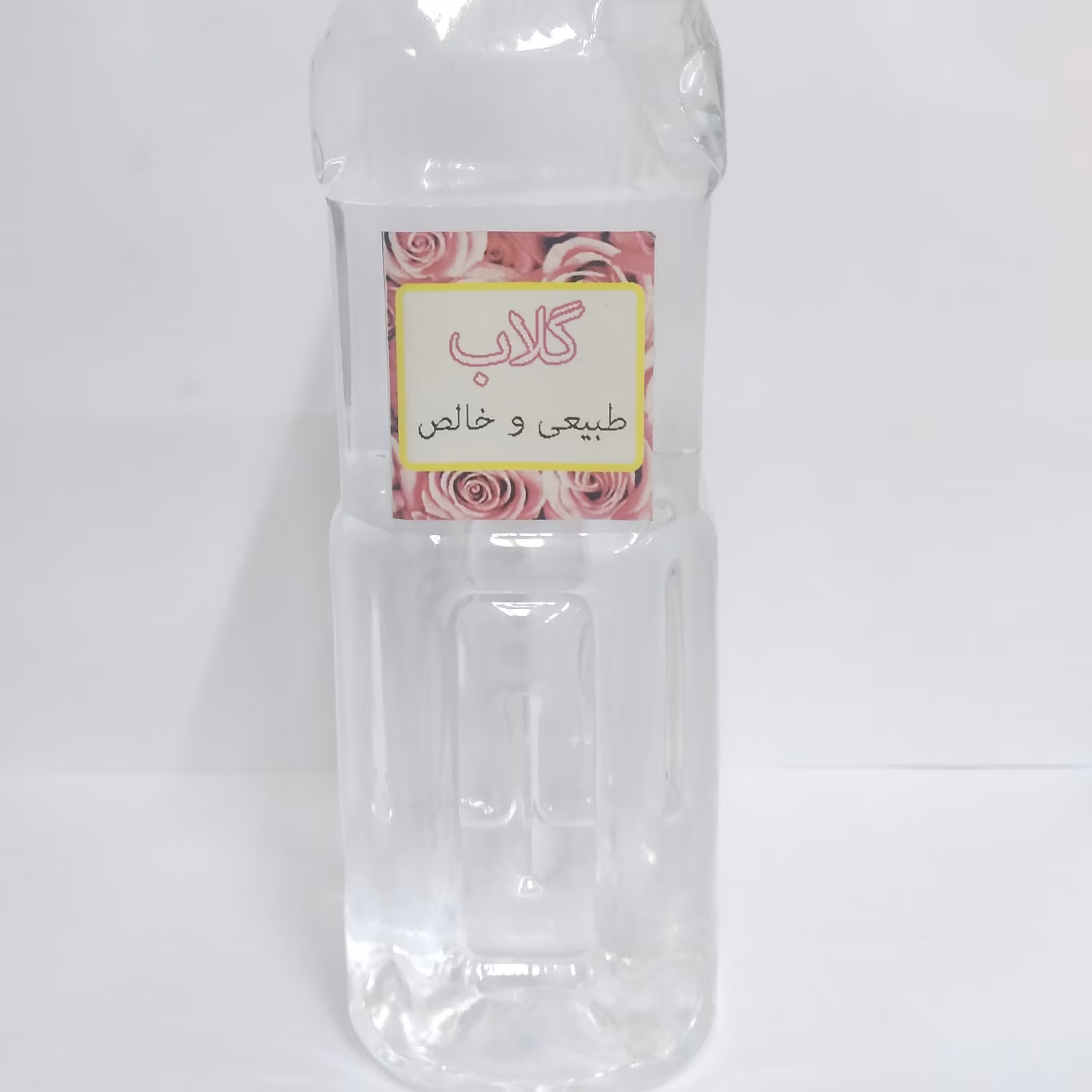 گلاب خانگی درجه یک با کیفیت (خالص و طبیعی) بطری یک لیتری 