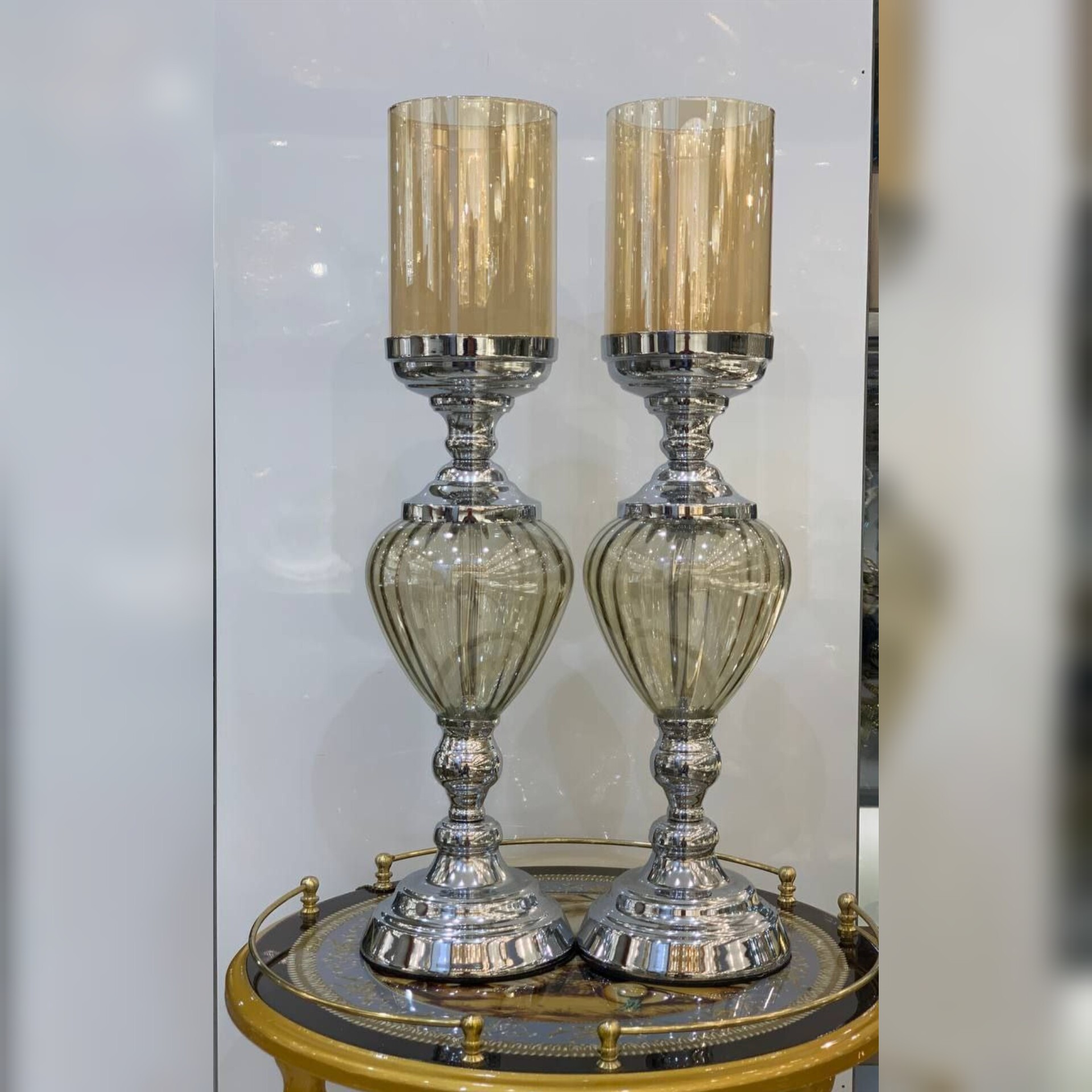 شمعدان جفتی کد 301
