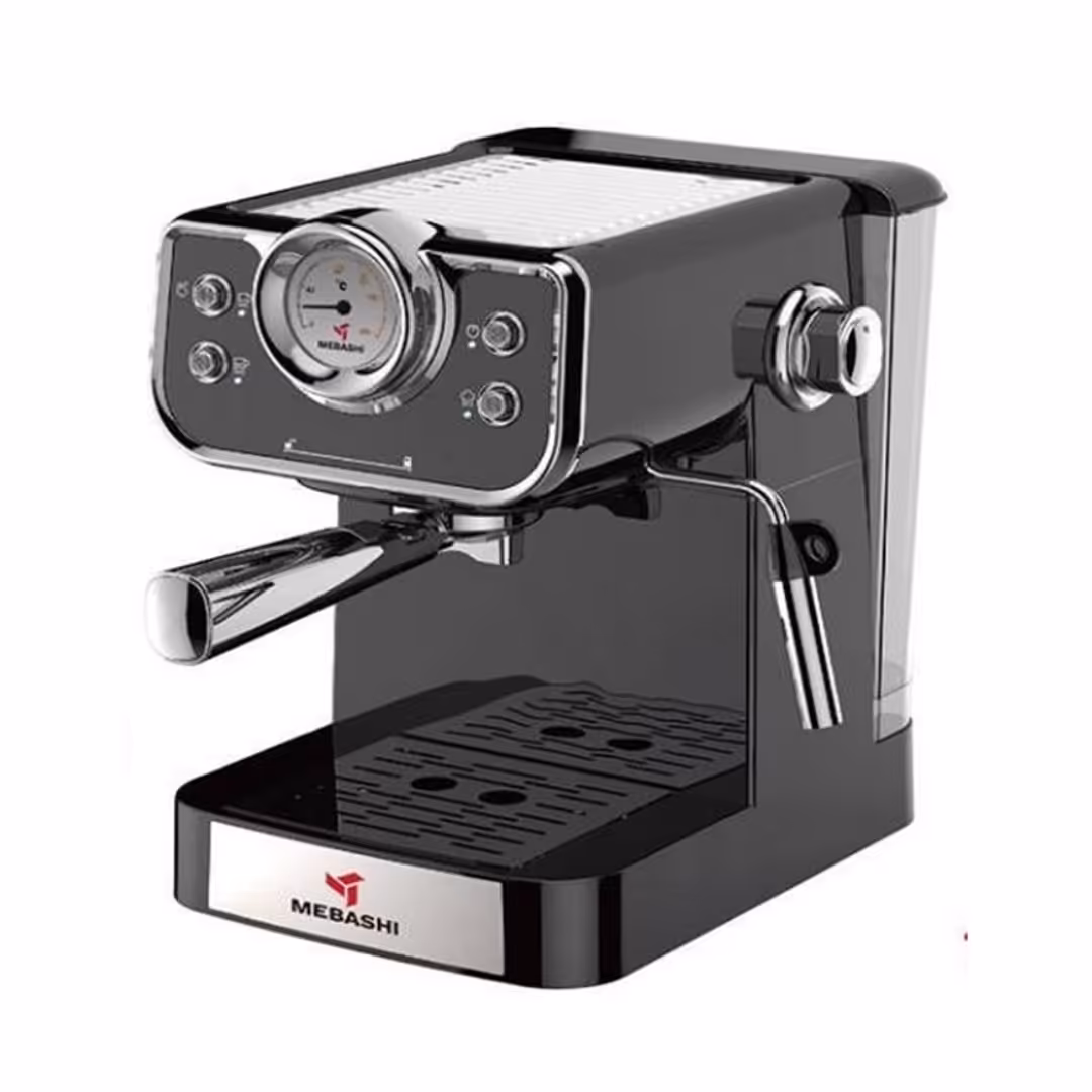 اسپرسوساز مباشی مدل ECM2039 رنگ استیل  و مشکی