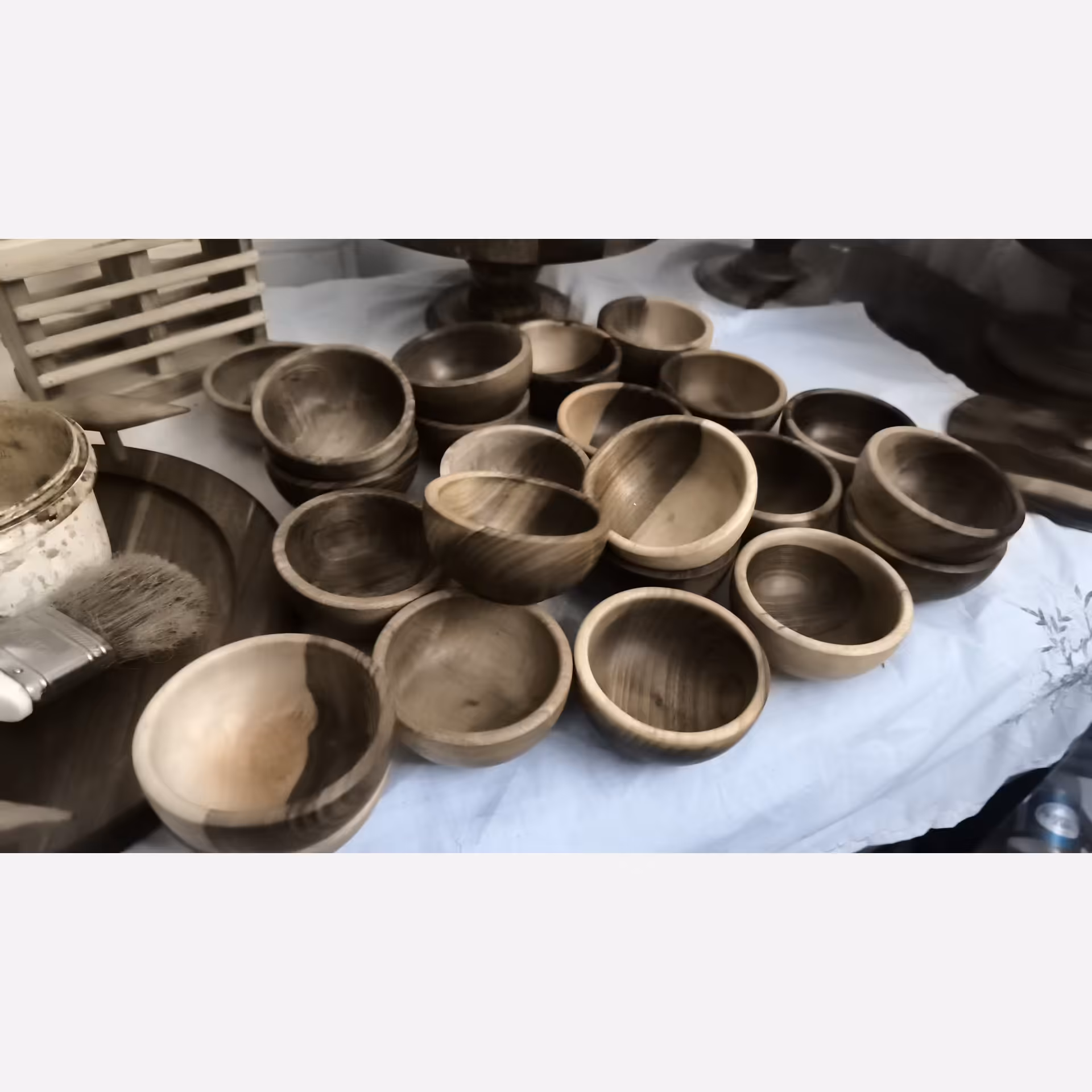 کاسه چوبی 9 سانتی 