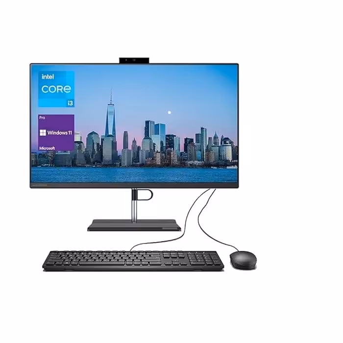 کامپیوتر آل این وان لنوو 22 اینچ مدل V30 پردازنده  Core i3 1115G4 رم 16GB حافظه 1TB SSD گرافیک Intel غیر لمسی