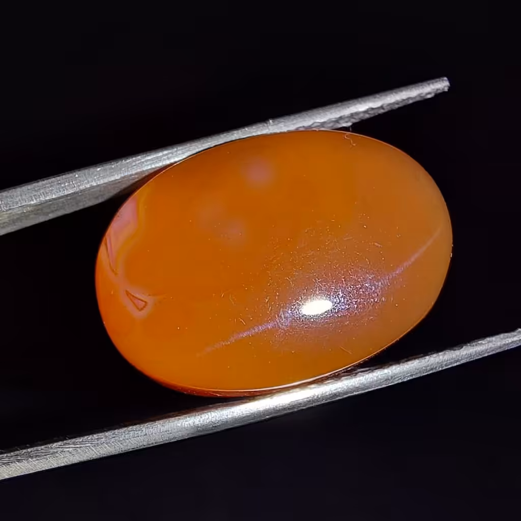 جزع یمنی پرتقالی کهنه کد 7526 Y 