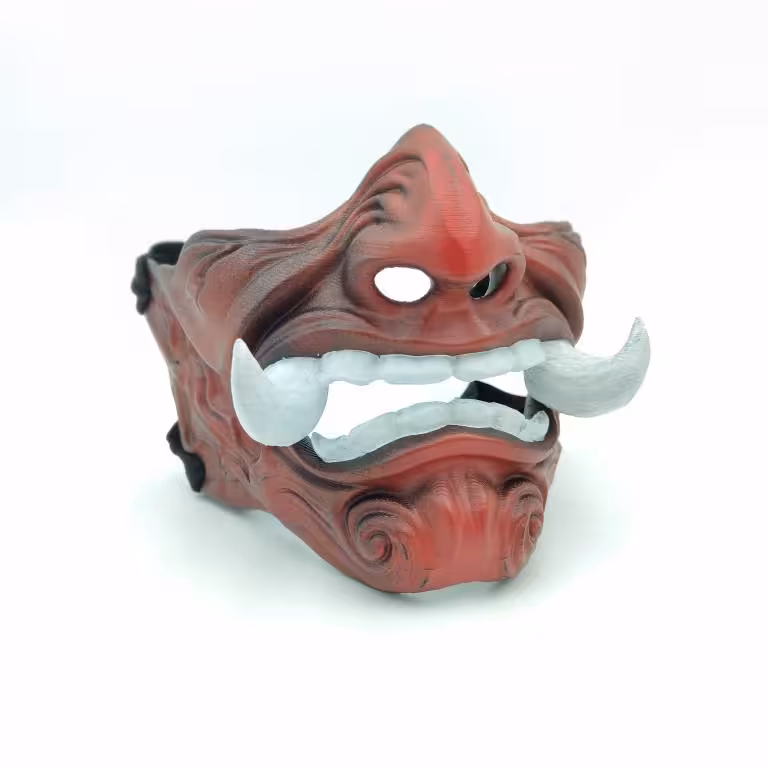 خرید ماسك Ghost of Tsushima Mask Red با بهترین قیمت
