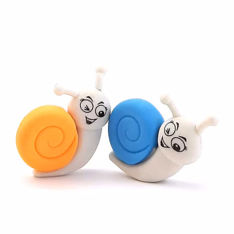 خرید پاک کن فانتزی طرح حلزون جفتی