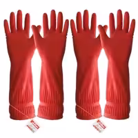 دستکش ساق بلند آشپزخانه ناز ریز کالا کاشانه ، بسته 2 جفتی