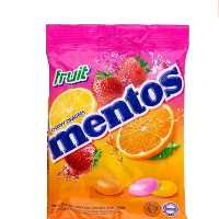 اب نبات منتوس میوه ای 135 گرم Mentos

