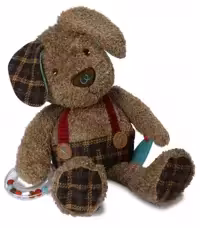 اسباب بازی سگ کوچولو با دندانگیر طعم دار برند Little bird told me