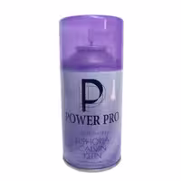 اسپری خوشبو کننده هوا POWER PRO.ابعاد : 14.5 × 6 سانتی متر.جنس قوطی:فلزی.
جنس درب:پلاستیکی.در 212رایحه.وزن:250گرم