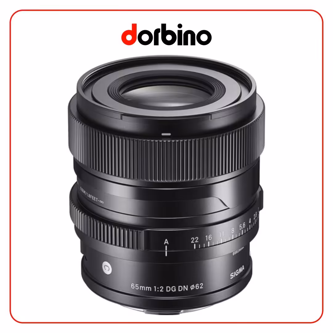 لنز سیگما Sigma 65mm f/2 DG DN Contemporary Lens for Sony E - فروشگاه دوربین دوربینو