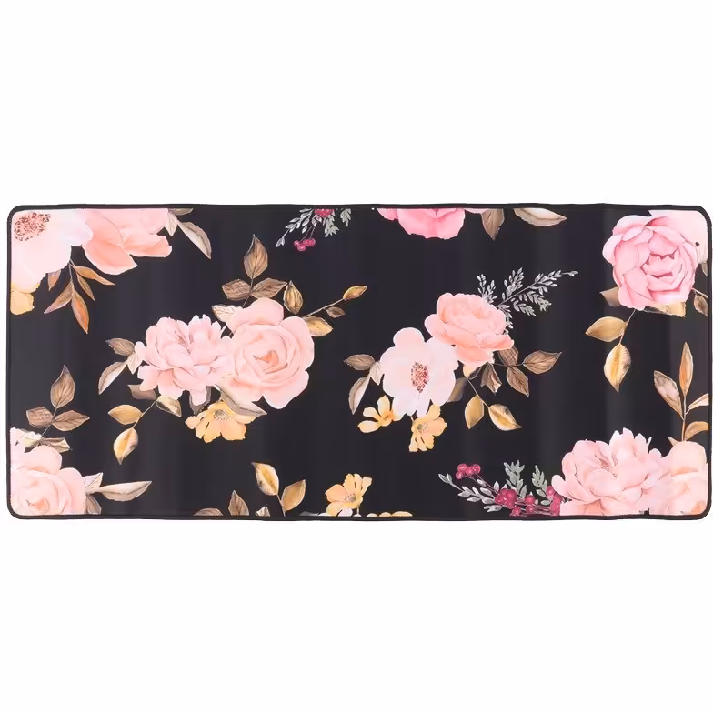 پد ماوس گیمینگ 30*70 طرح گل کد 420