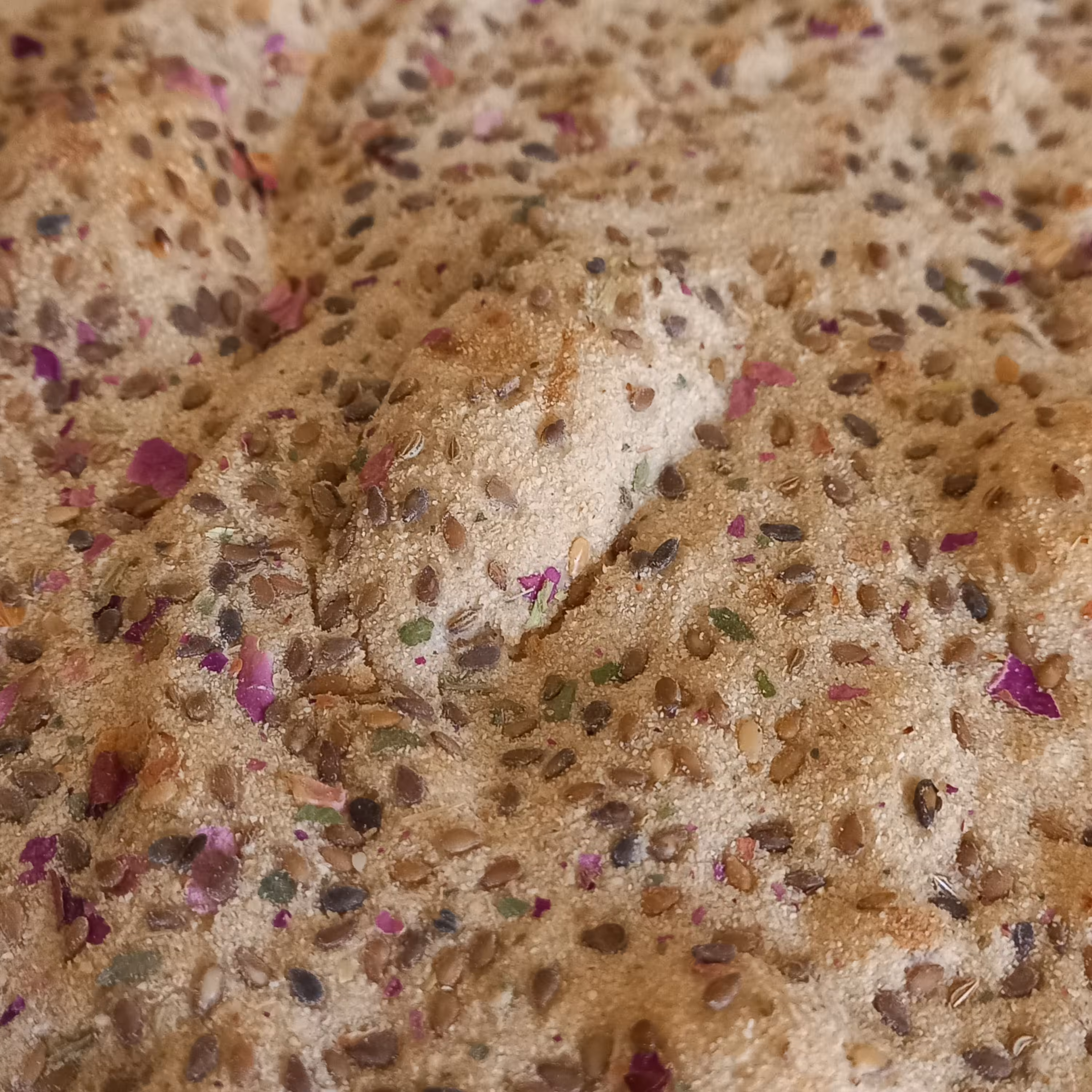 نان خانگی سالمتر از سالم(کنجدی)