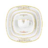 سرویس چینی 98 پارچه کامل مونت کارلو طلایی