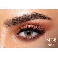 لنز چشم دهب مدل Marble رنگ طوسی سبز عسلی