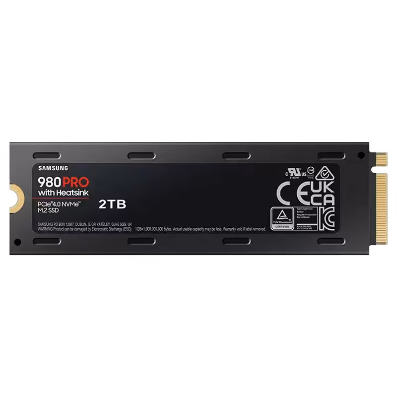 قیمت اس اس دی اینترنال سامسونگ 980PRO with Heatsink ظرفیت 2TB