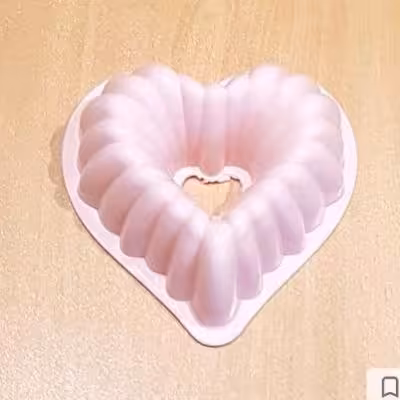 قالب ژله پلاستیکی طرح قلب