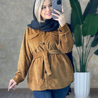 مانتو کبریتی درشت حوله ای