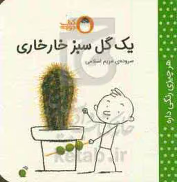 کتاب یک گل سبز خارخاری
