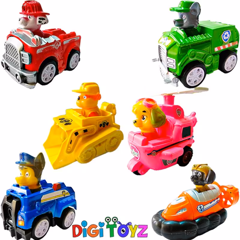 اسباب بازی سگهای نگهبان - 6 تایی - جنس تو پر - PAW Patrol