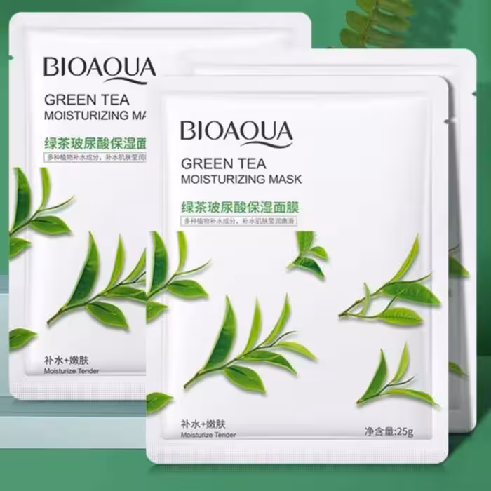 ماسک چایی سبز بیوآکوا(پک 5عددی)